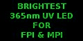 Higher Orbit Products - Hoplite365 LED Ultraviolet flashlight for magnetic particle inspection